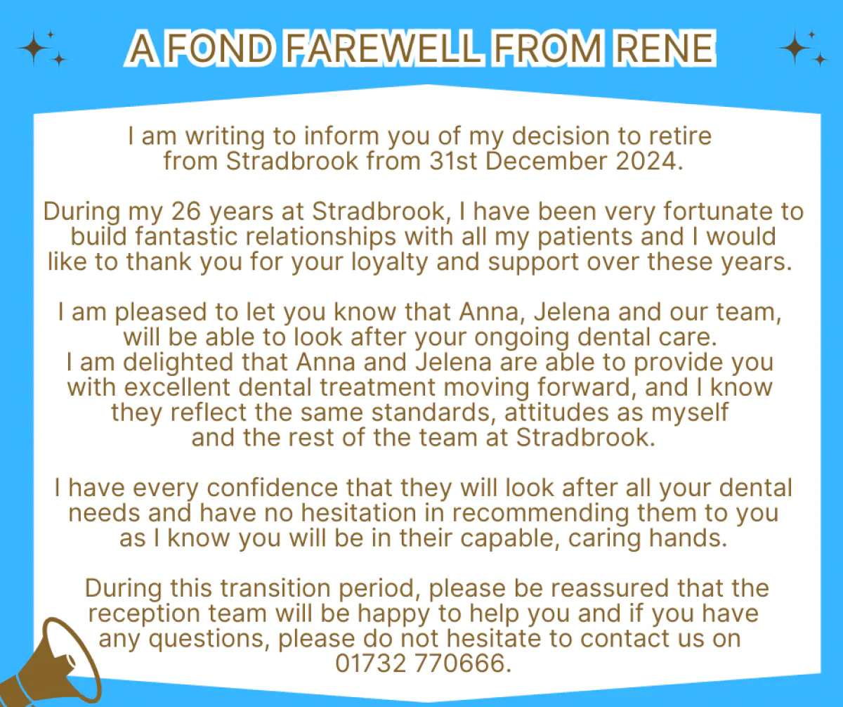 Rene Farewell