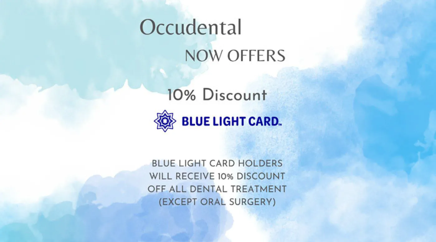 Occudental Blue Light